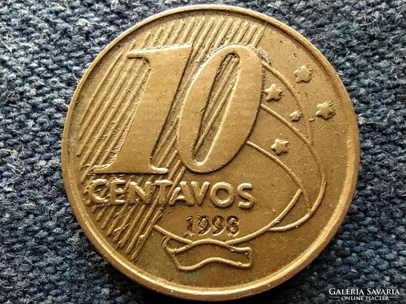 Brazil i. Pedro 10 centavos 1998 (id54208)