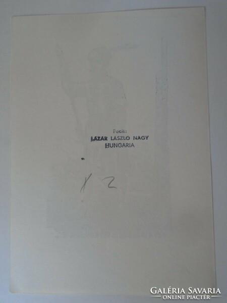D195883 ex libris - buda 448 - mizér mihály 1970-80 László nagy 1935-2019 signature