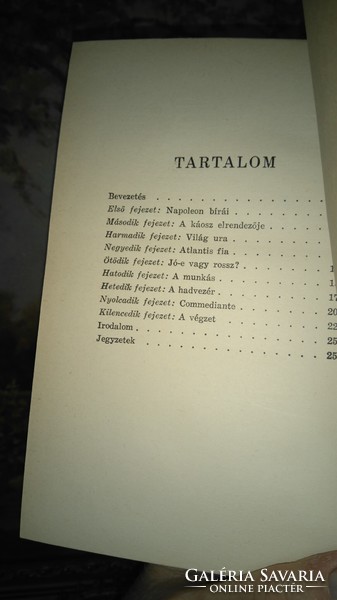 1929 DANTE  MERESKOVSZKIJ: NAPÓLEON AZ EMBER I.-II. (egybekötve)