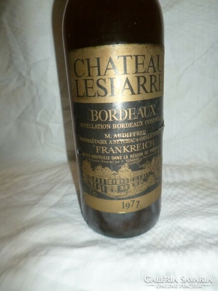 Chateau Lesparre Bordeaux French wine 1977