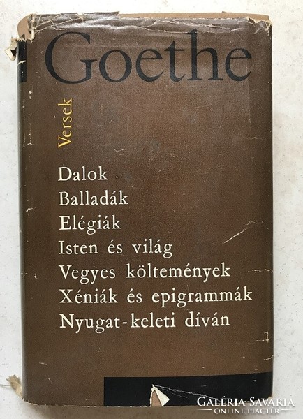 Goethe: Versek