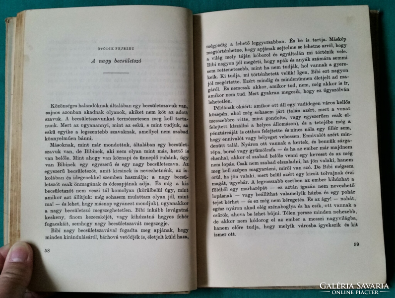 Karin Michaelis: Bibi ' Gyermek- és ifjúsági irodalom > Lányregények, 1958-s kiadás