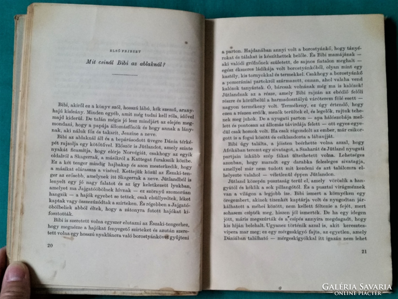 Karin Michaelis: Bibi ' Gyermek- és ifjúsági irodalom > Lányregények, 1958-s kiadás