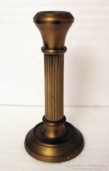 Large brass candle holder