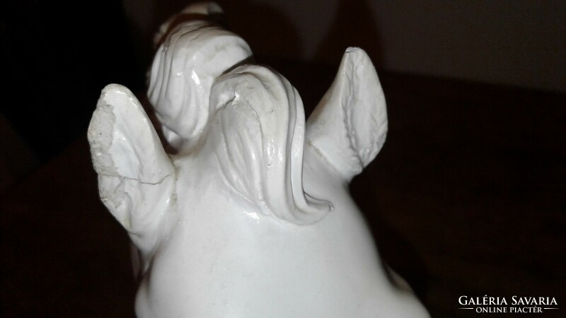 Glazed plaster horse bust