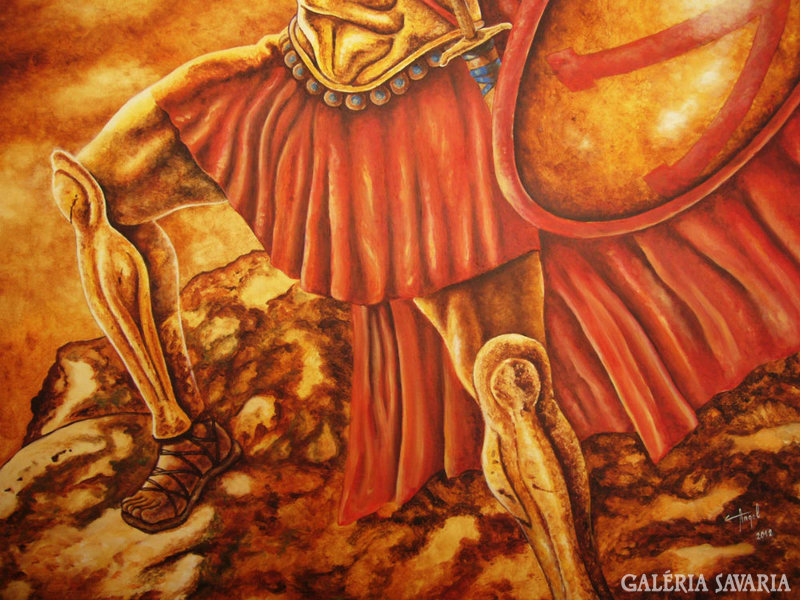 Laszlo the Angel: Spartan hoplite