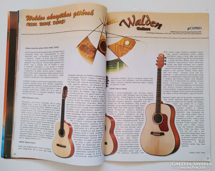 Instrument magazin 2006/4+5 - Andreas Kisser Will Calhoun Roy és Ádám Lukács Péter Závodi János