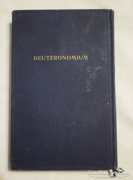 The Five Books of Deuteronomy and the Haftars Israelite Hungarian Literary Association book 1942 Judaism