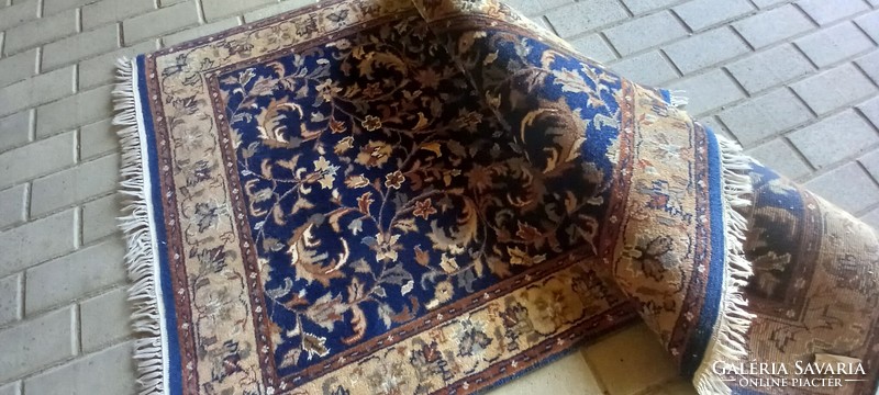 Hand-knotted Kancipur carpet is negotiable