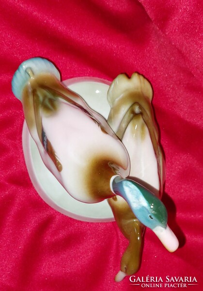 Sale! Pair of Zsolnay ducks - perfect collector's item