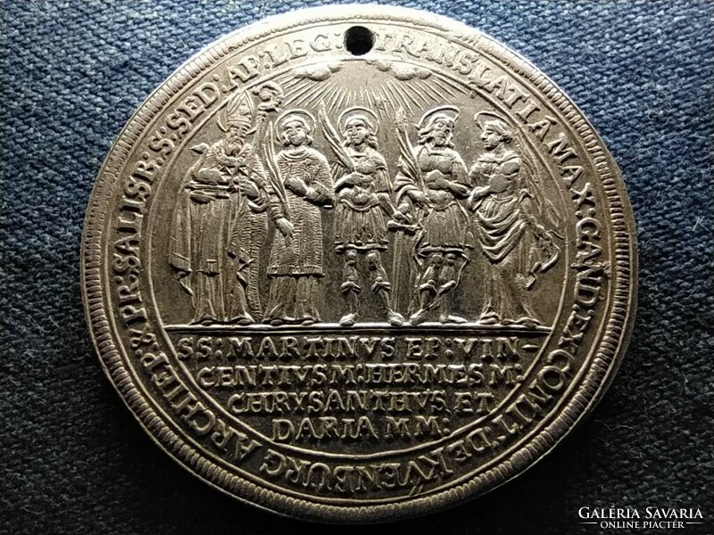 Ausztria Salzburgi Püspökség Max Gandolf von Kuenburg ezüst 1 Tallér 1682 (id64478)