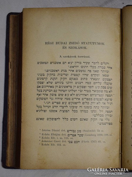 Dr. Alexander Büchler xiv. The history of the Jews in Budapest from the earliest times to 1867 1901 Judaism