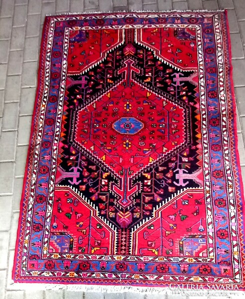 Hand-knotted Iranian Malayer carpet is negotiable