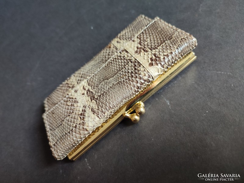 Antique snakeskin women's wallet - ep