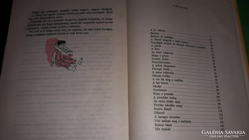 1960. Zsigmond Móricz: the difficult two-story tales, narratives. Picture book, móra according to the pictures