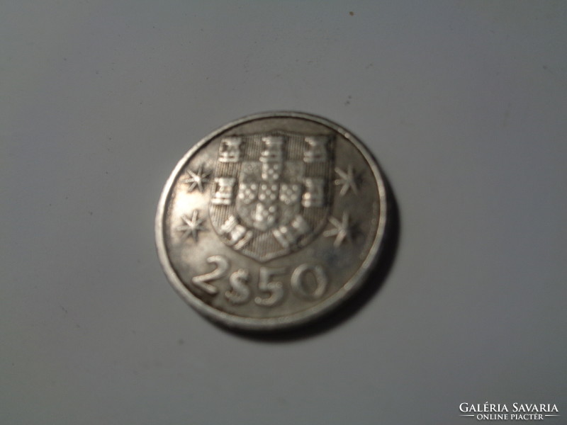 Portugál  2 dollár 50 escudo  , 1984  érme 20 mm