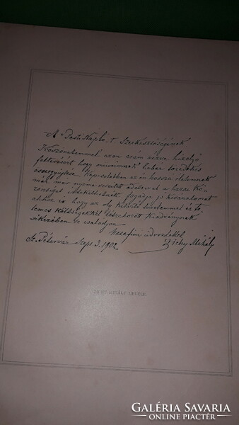 1902. Lándor Tivadar: Zichy Mihály biography album book according to the pictures atheneum - Pest diary