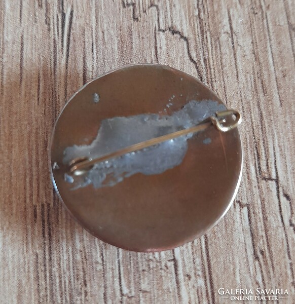 Antique Zsolnay brooch, pin