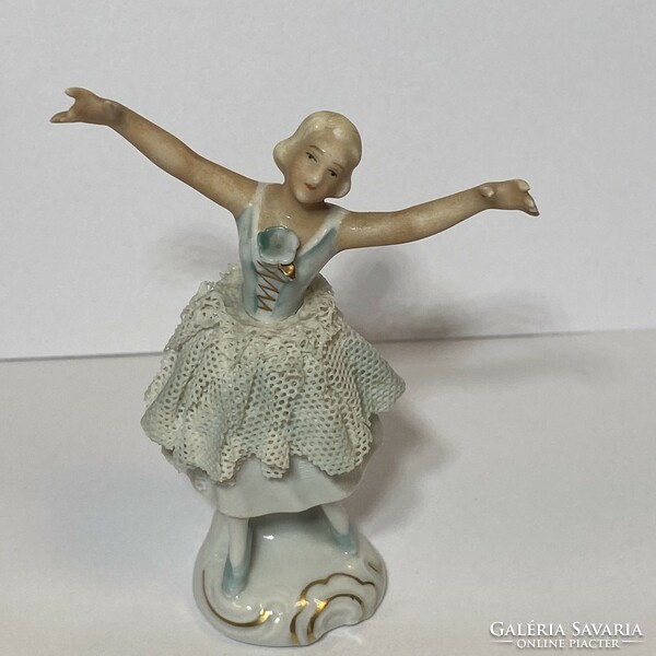Antique German porcelain dancing girl