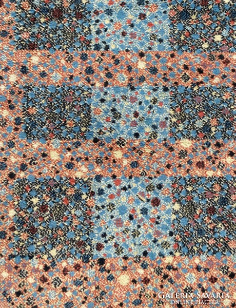 Retro carpet decorated with colorful dots 128 x 64 cm