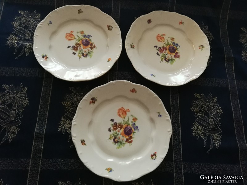 Zsolnay antik porcelán tányérok!