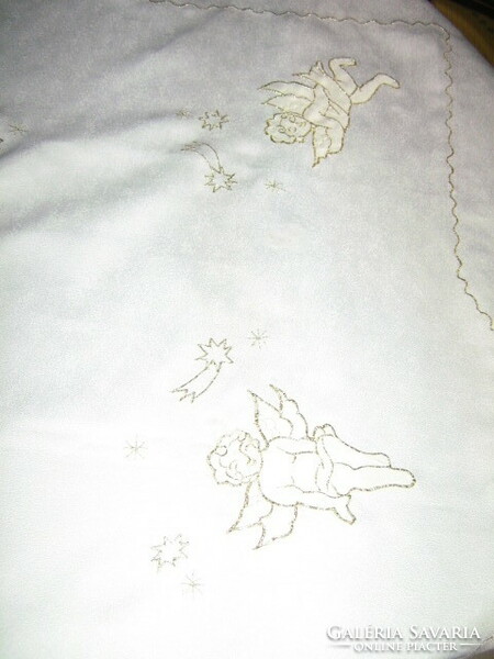 Beautiful pastel putto angel tablecloth