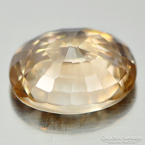 Real, 100% product. Imperial champagne zircon gemstone 1.16ct (vvs)! Its value: HUF 63,800!!!