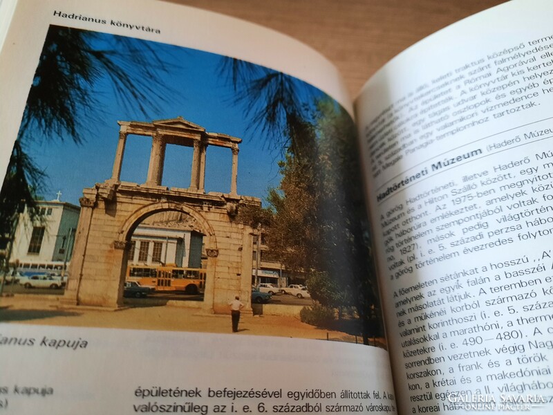 Malév Athens travel guide and Athens city map appendix - beadeker