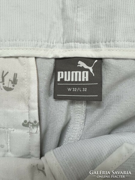 Puma fehér férfi nadrág
