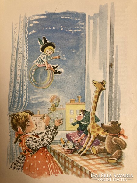 Buborék Feri kalandjai képeskönyv ritkaság Róna Emy rajzaival, 1957-ből