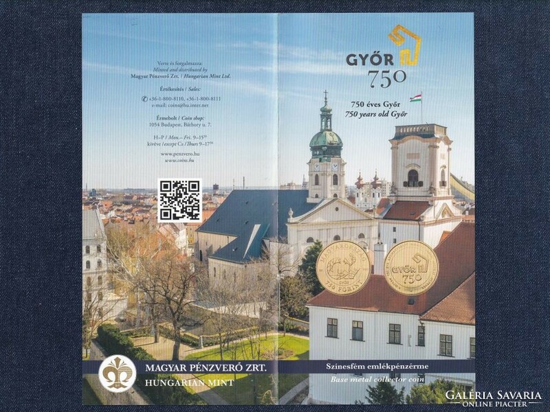 750 éves Győr 750 Forint 2021 prospektus (id78165)