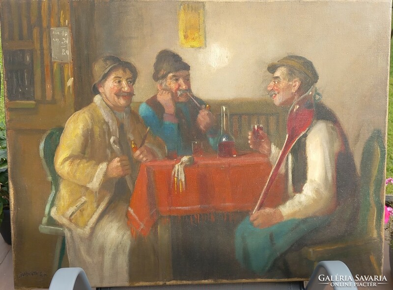 Painting 80x60 cm Croatian g. Andrew