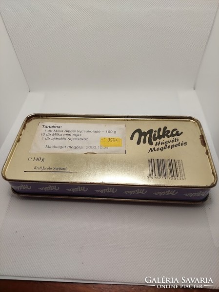 Milka metal box/bread box/tin box candy box, Easter surprise (even with free delivery!)