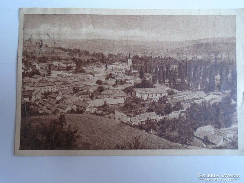 D196157 ózd 1952 - old postcard from Radvány