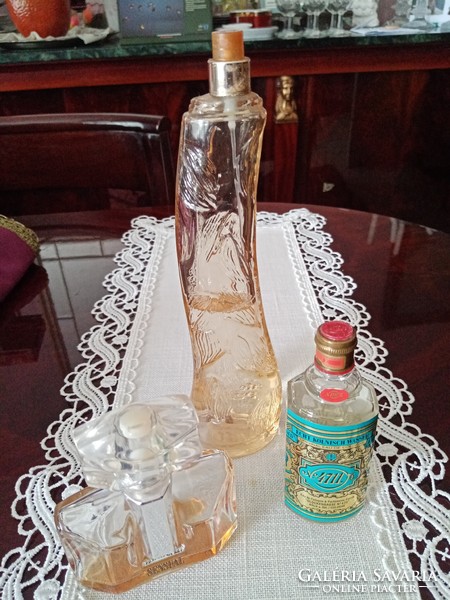3 üveg  kölni / parfüm - 4711, Café-café puro és Avon Sensual