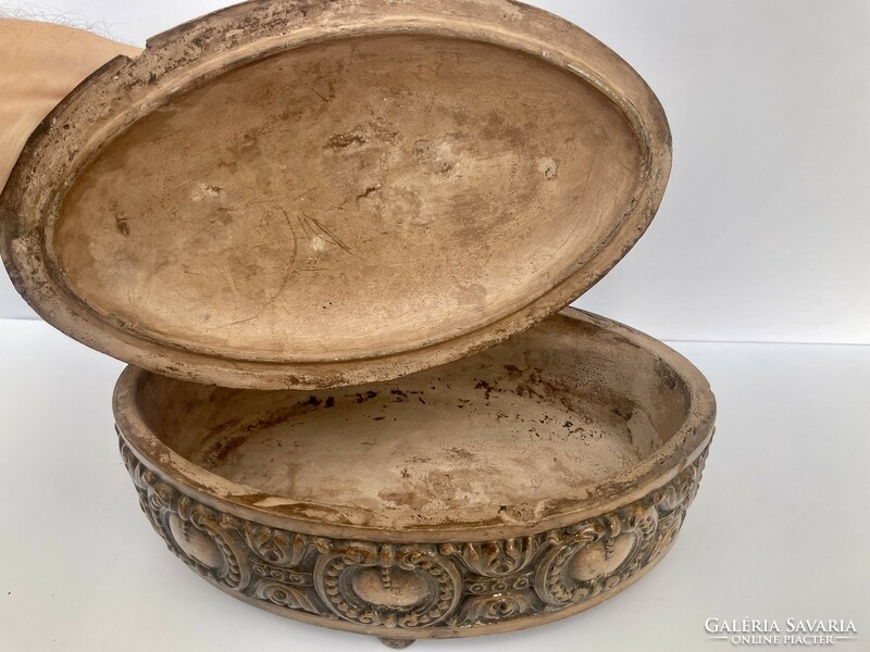1873 Hungarian hard ware ceramic dish