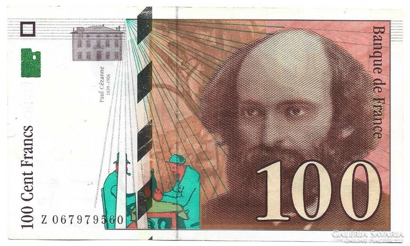 100 frank francs 1998 Franciaország 2.