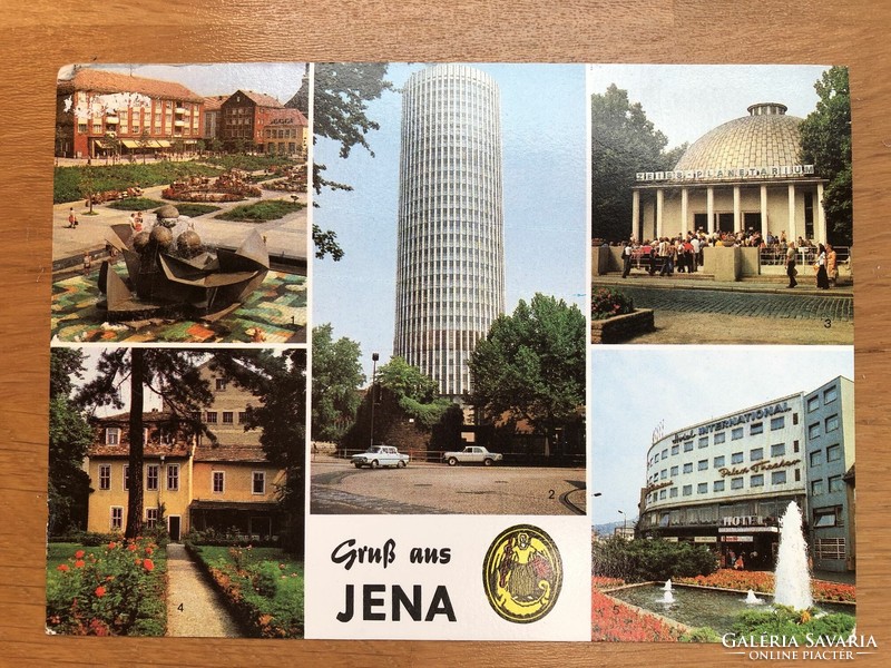 Jena városa képeslap