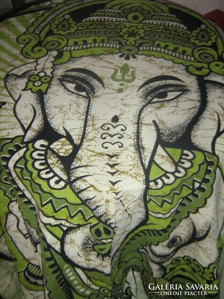 Indiai elefántos különleges terítő vagy ágyterítő