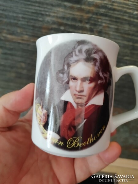 Ludwig van Beethoven  bögre pohár ritkaság    germany