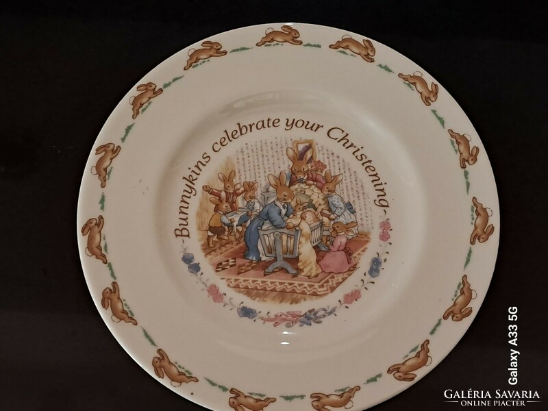 Beatrix potter royal doulton English porcelain children's plate