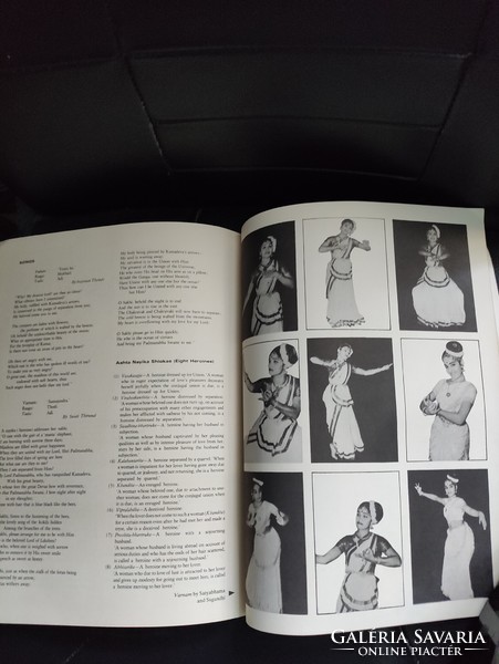 Indiai táncművészeti kiadvány -Angol nyelvű.