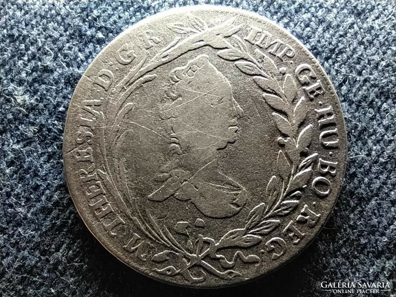 Maria Theresa of Austria (1740-1780) .583 Silver 20 pennies 1765 (id55689)