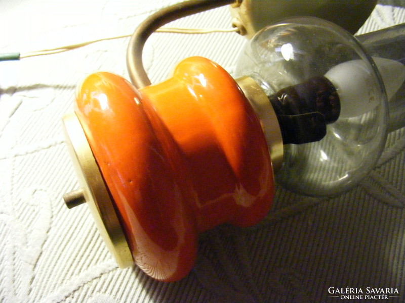 Retro petróleum lámpa stílusú fali lámpa