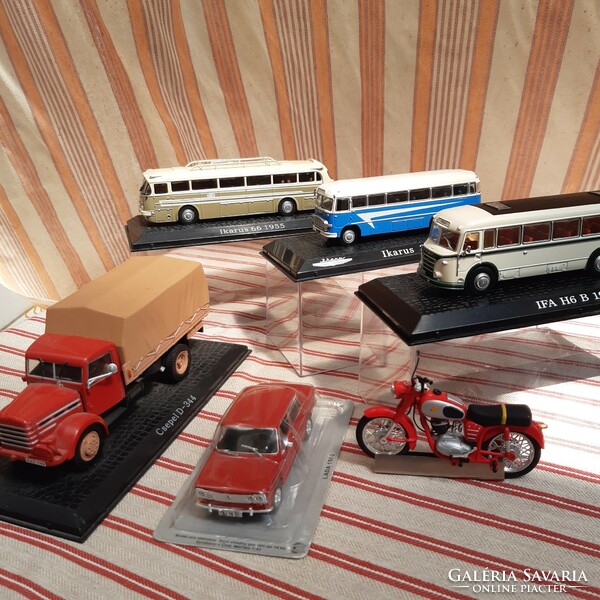 Domestic vehicle industry, retro, Ikarus, Lada, Csepel, Pannonia collection