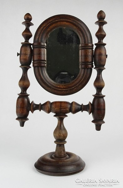 1N216 Antik kisméretű borotválkozó tükör pipere tükör 33.5 cm