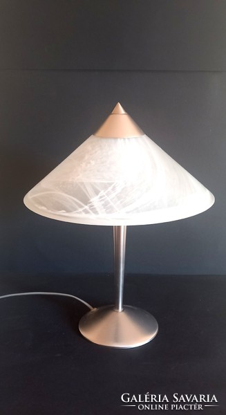 Muranoi design búrás asztali lámpa vintage ALKUDHATÓ