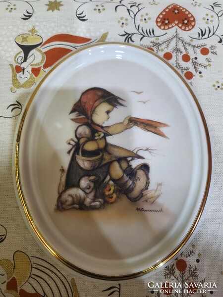 Hummel porcelain wall picture limited edition 