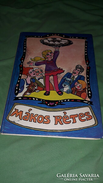 1980 - Ursula Wölfel - Mákos rétes - képes mese könyv a képek szerint MÓRA