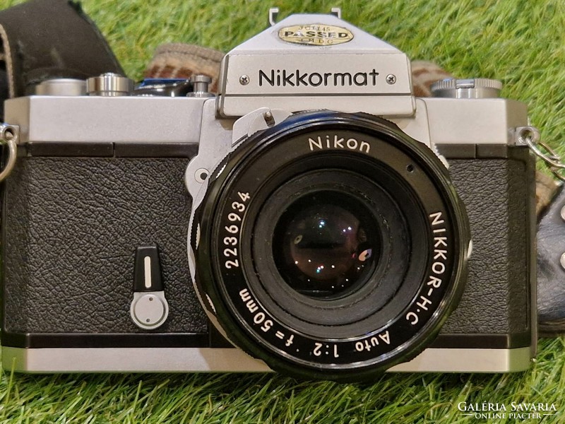 Nikon Nikkormat FT 35 mm-es tükörreflexes fényképező 50 mm f/2.0 objektívvel